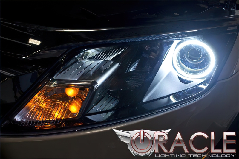 Ford Fusion Headlight Halo Kit - ORACLE Lighting - LED - Green - `10-`11